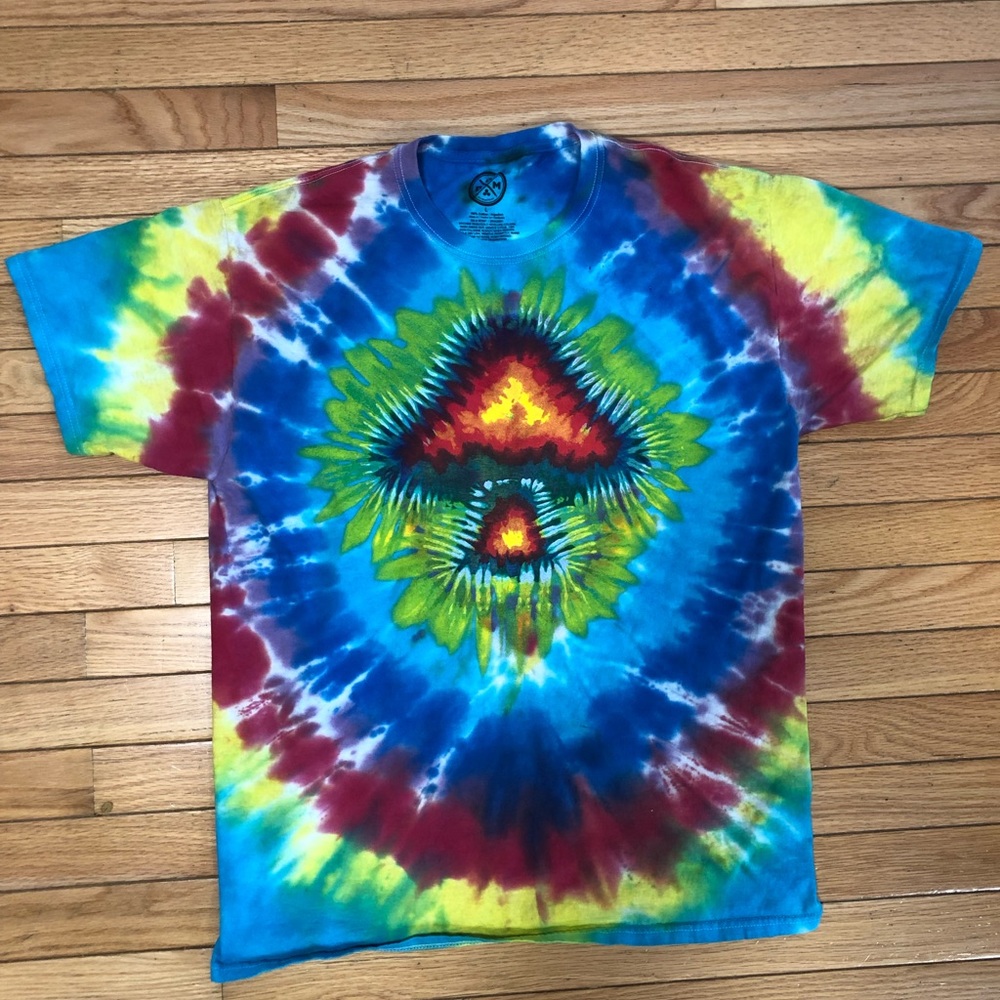 Tie Dye Mushroom Shirt